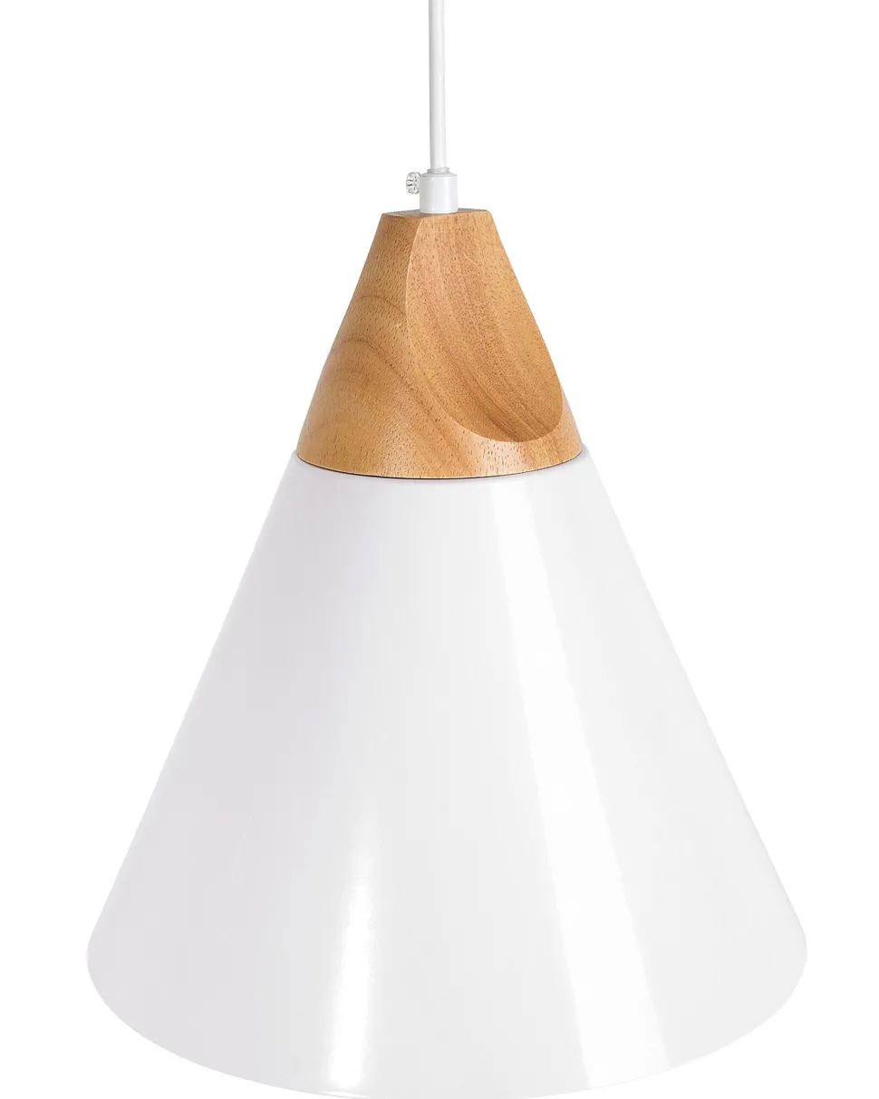 Beliani Riippuvalaisin Alumiini Valkoinen Albano Online