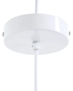 Beliani Riippuvalaisin Alumiini Valkoinen Albano Online