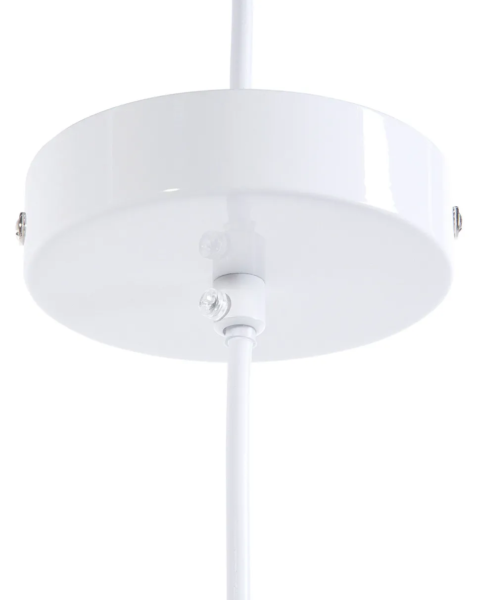 Beliani Riippuvalaisin Alumiini Valkoinen Albano Online