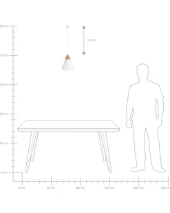 Beliani Riippuvalaisin Alumiini Valkoinen Albano Online