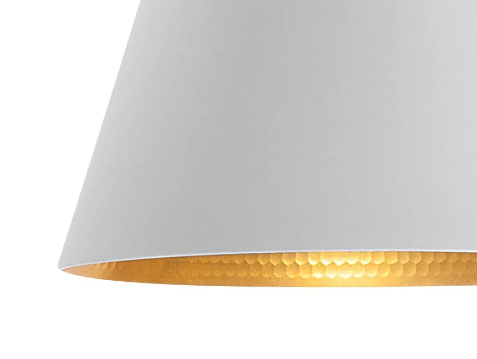 Beliani Riippuvalaisin Alumiini Valkoinen Tagus New