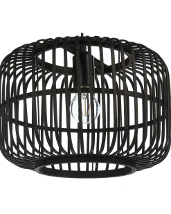 Beliani Riippuvalaisin Bambu Musta Macheke Flash Sale