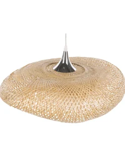 Beliani Riippuvalaisin Bambu Pieni Vaalea Puu Boyne Discount