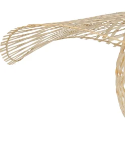 Beliani Riippuvalaisin Bambu Vaalea Puu Bonito Fashion