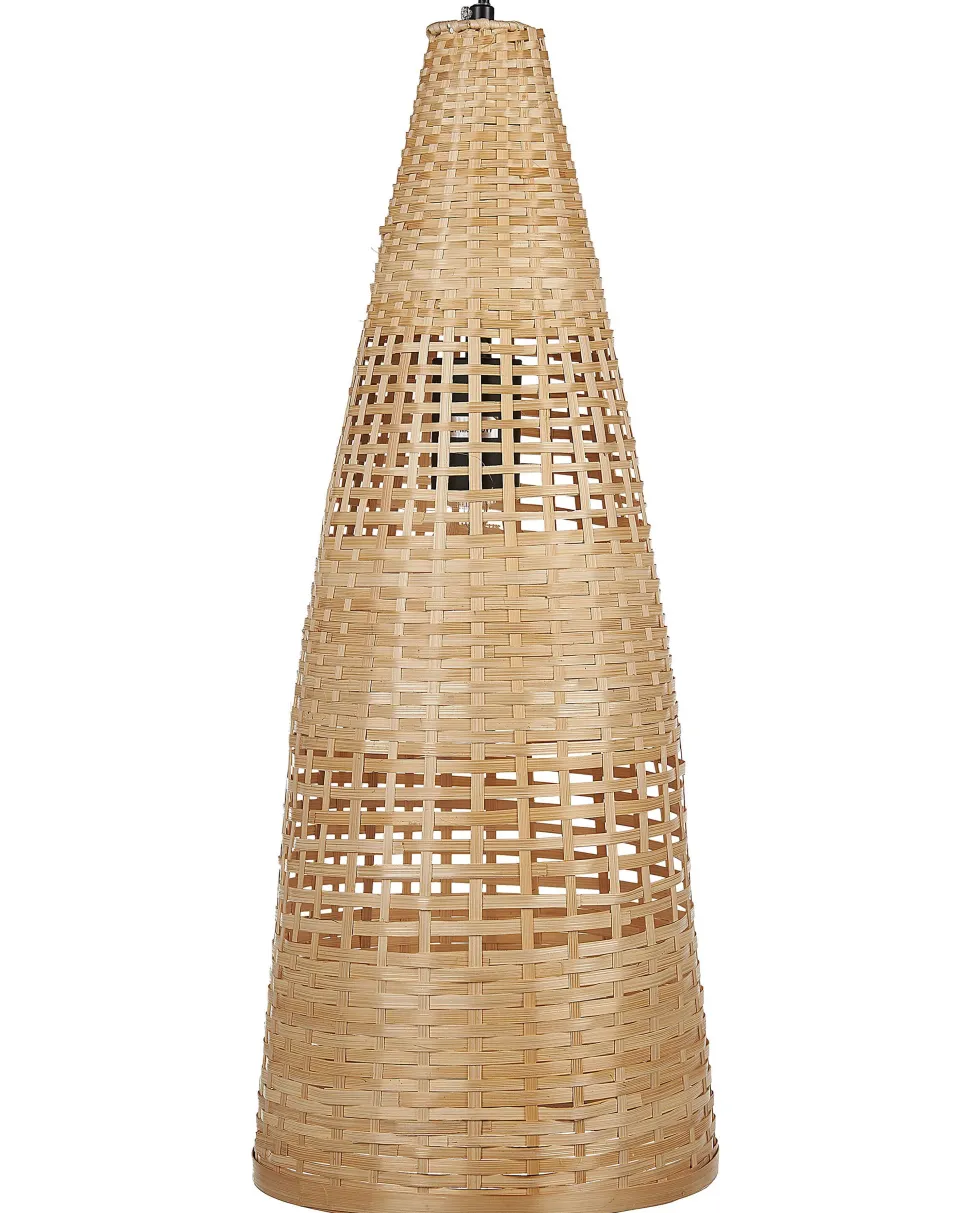 Beliani Riippuvalaisin Bambu Vaalea Puu Suam Cheap