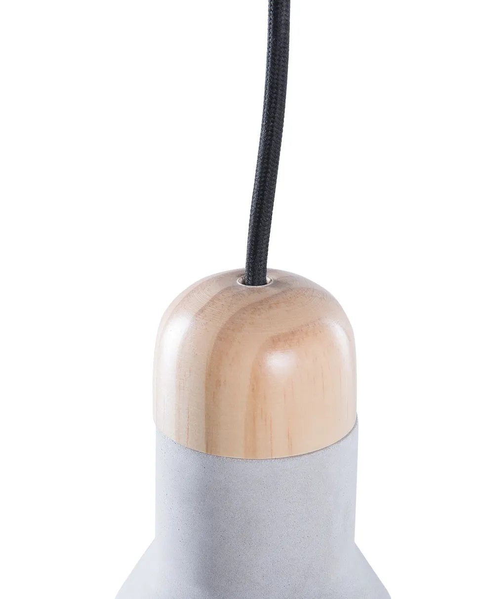 Beliani Riippuvalaisin Betoni Vaaleanharmaa Apure Best Sale