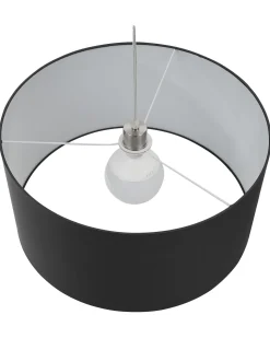 Beliani Riippuvalaisin Kangas Musta Elbe Flash Sale