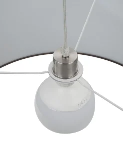 Beliani Riippuvalaisin Kangas Ruskea Elbe Fashion