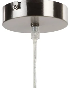 Beliani Riippuvalaisin Kangas Ruskea Elbe Fashion