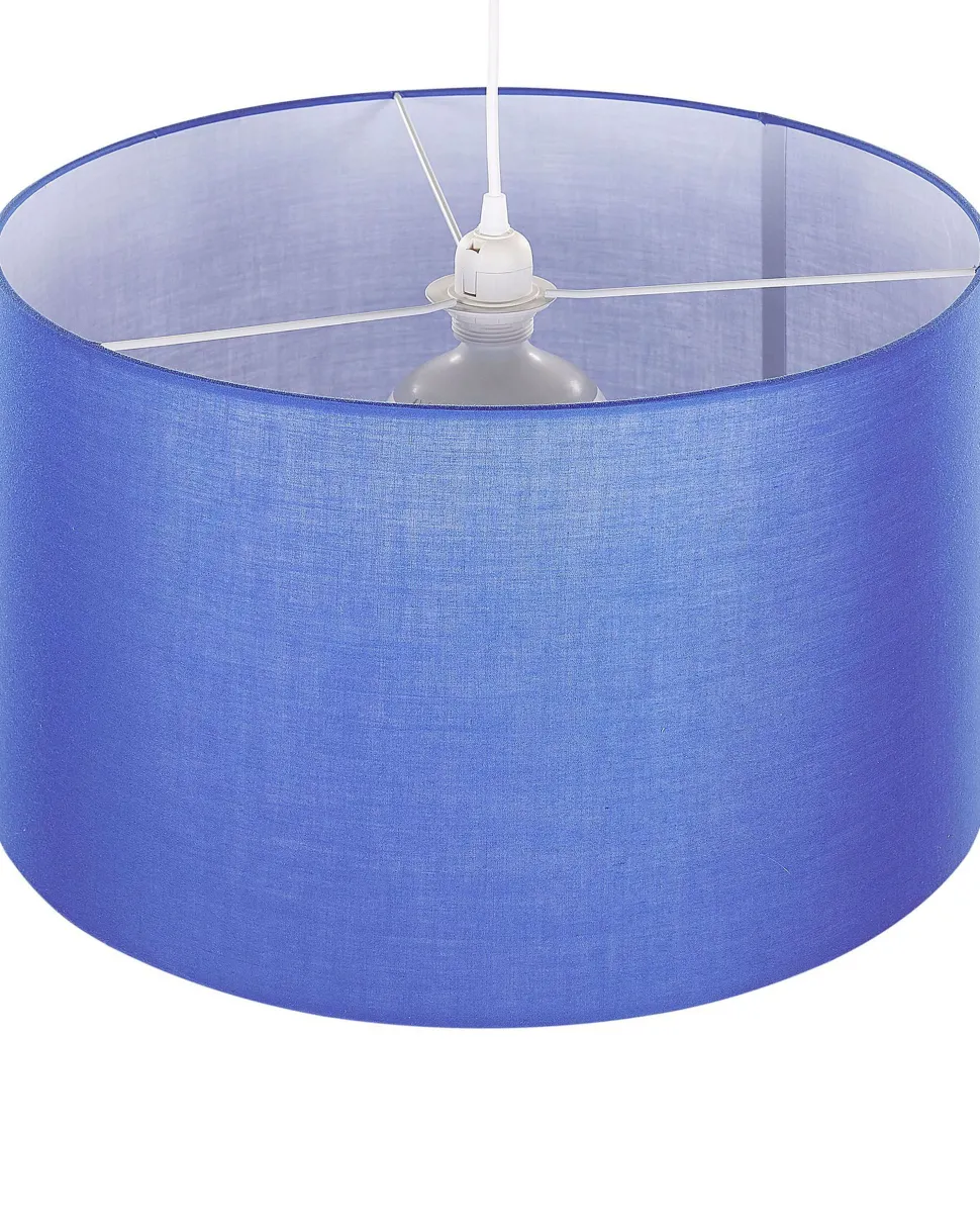 Beliani Riippuvalaisin Kangas Sininen Dulce Hot