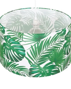 Beliani Riippuvalaisin Kangas Valkoinen/Vihrea Kells Outlet