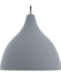 Beliani Riippuvalaisin Kipsi Vaaleanharmaa Lambro Best Sale