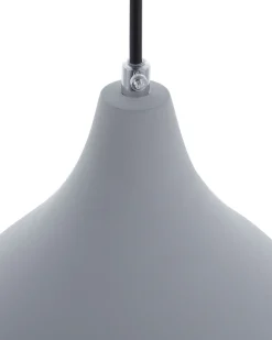 Beliani Riippuvalaisin Kipsi Vaaleanharmaa Lambro Best Sale