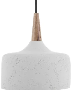 Beliani Riippuvalaisin Kipsi Valkoinen Burano Shop