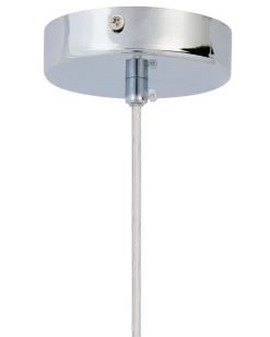 Beliani Riippuvalaisin Lasi Hopea Sessera Hot