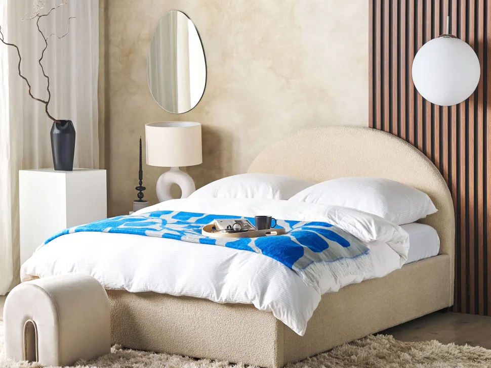 Beliani Riippuvalaisin Lasi Iso Valkoinen Barrow Fashion