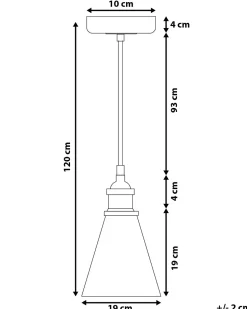 Beliani Riippuvalaisin Lasi Kirkas Bergantes Clearance