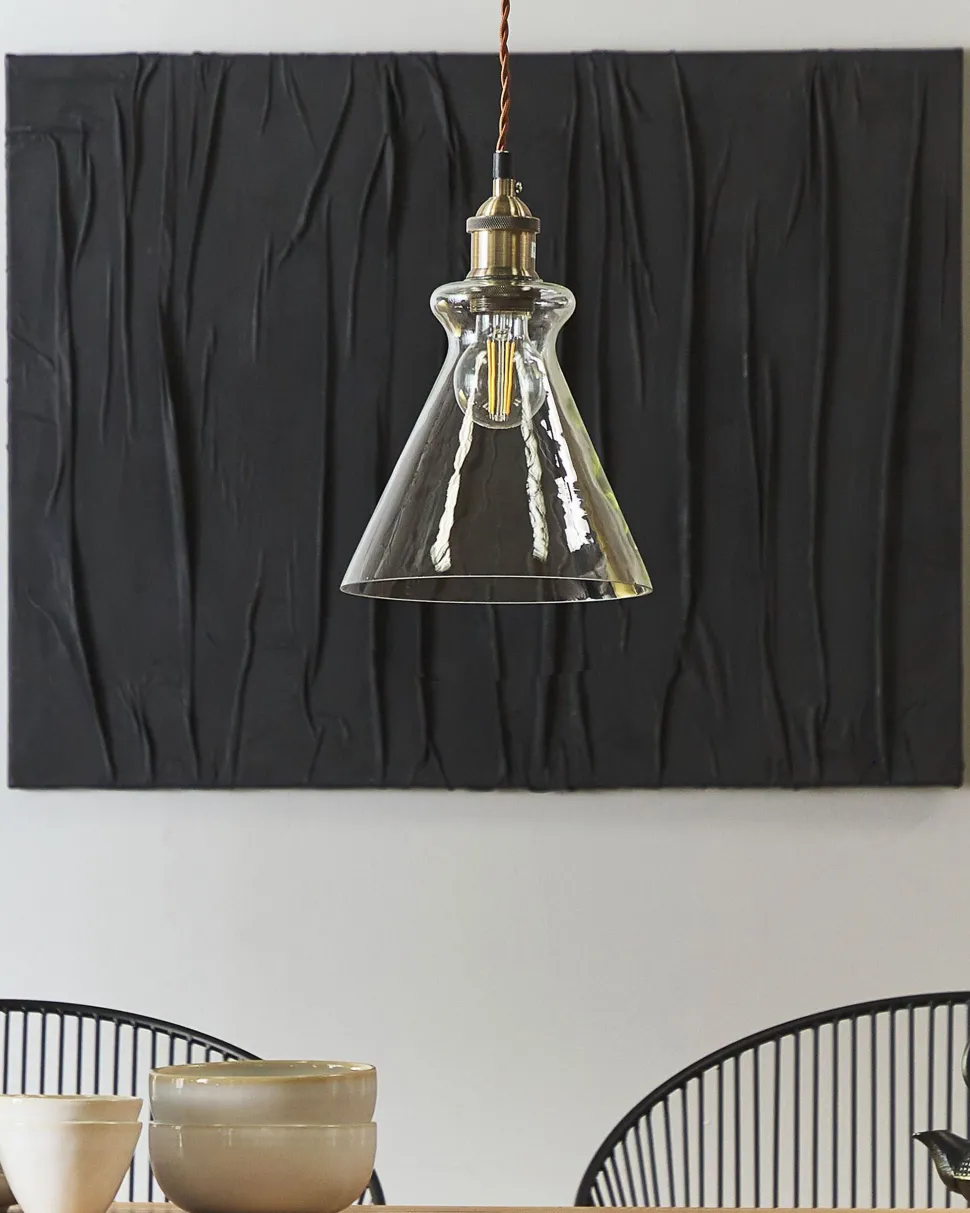 Beliani Riippuvalaisin Lasi Kirkas Bergantes Clearance