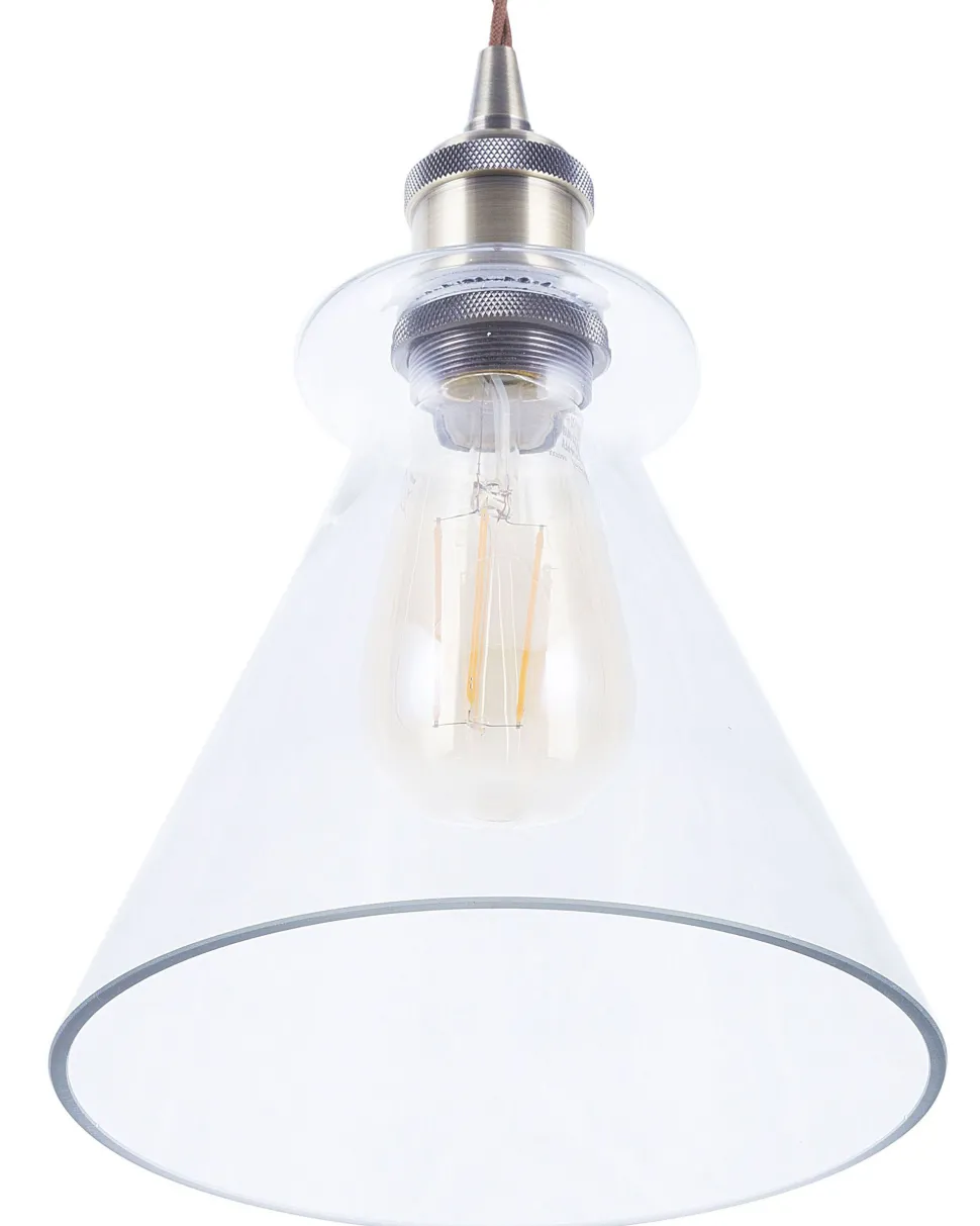 Beliani Riippuvalaisin Lasi Kirkas Bergantes Clearance