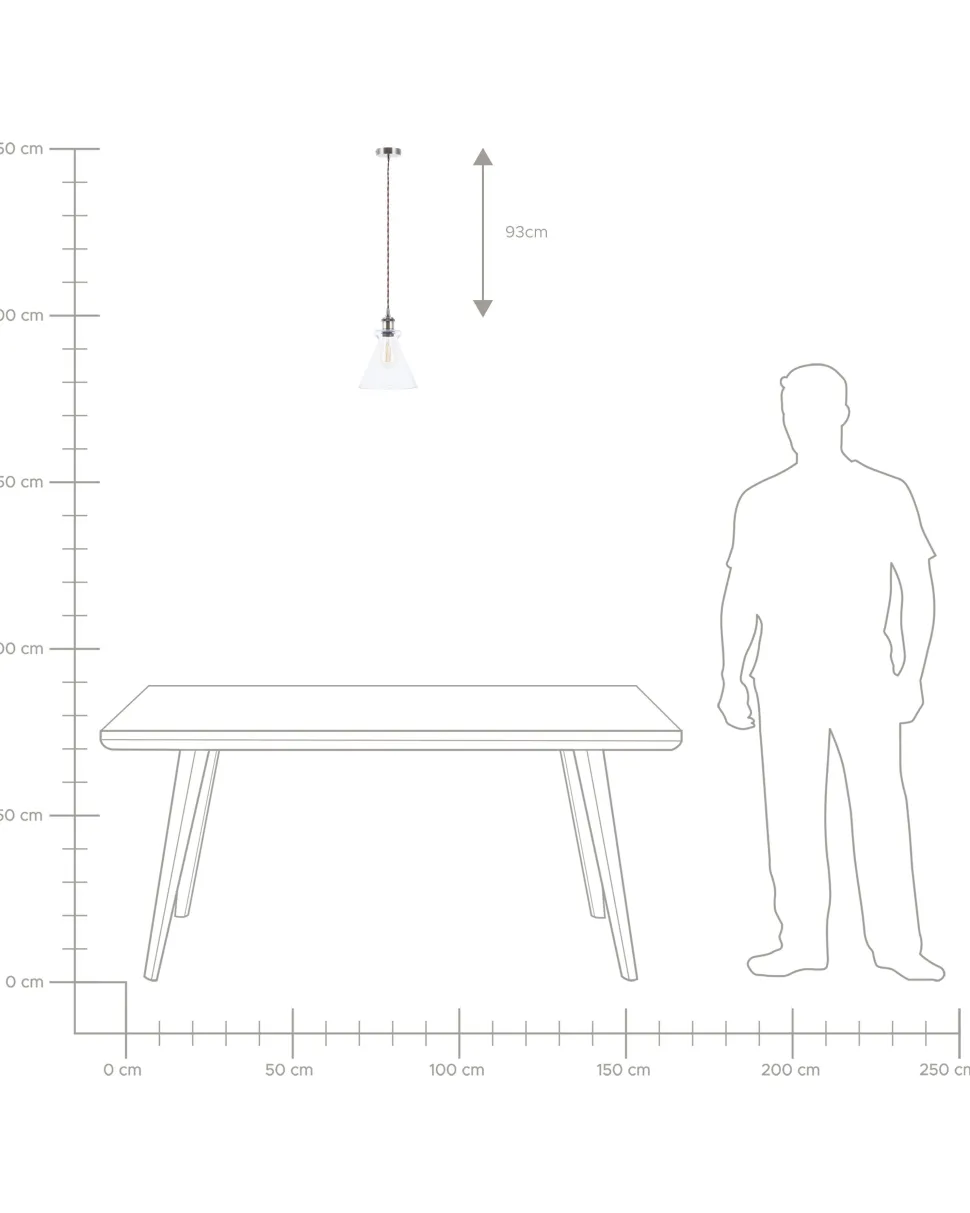Beliani Riippuvalaisin Lasi Kirkas Bergantes Clearance
