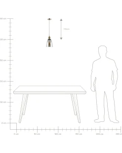 Beliani Riippuvalaisin Lasi Kirkas Parma Best