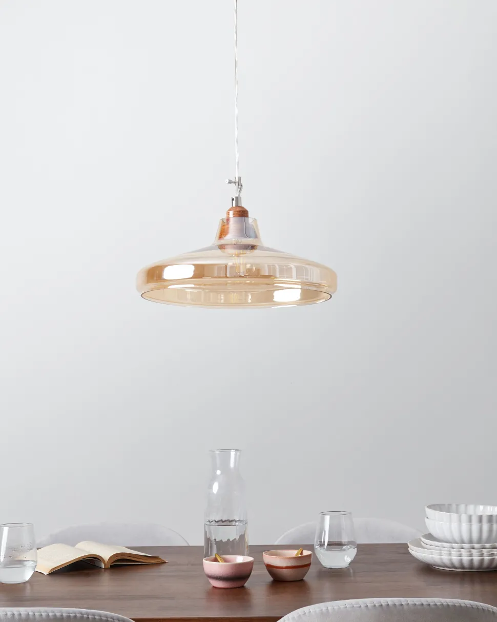 Beliani Riippuvalaisin Lasi Kirkas Alikos Fashion