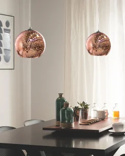 Beliani Riippuvalaisin Lasi Kupari Sessera New