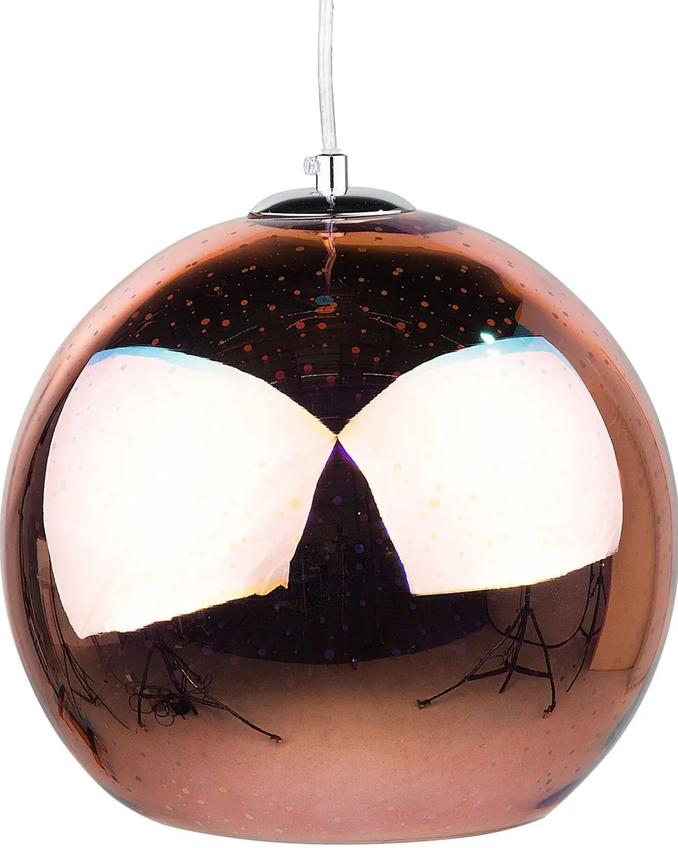 Beliani Riippuvalaisin Lasi Kupari Sessera New