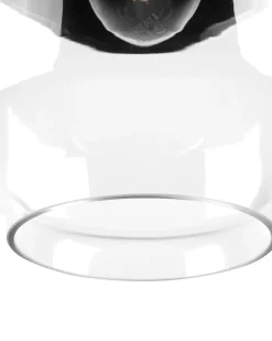 Beliani Riippuvalaisin Lasi Musta Jurua Clearance