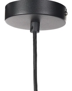 Beliani Riippuvalaisin Lasi Musta/Hopea Talparo Shop