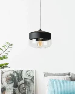 Beliani Riippuvalaisin Lasi Musta Murray Online