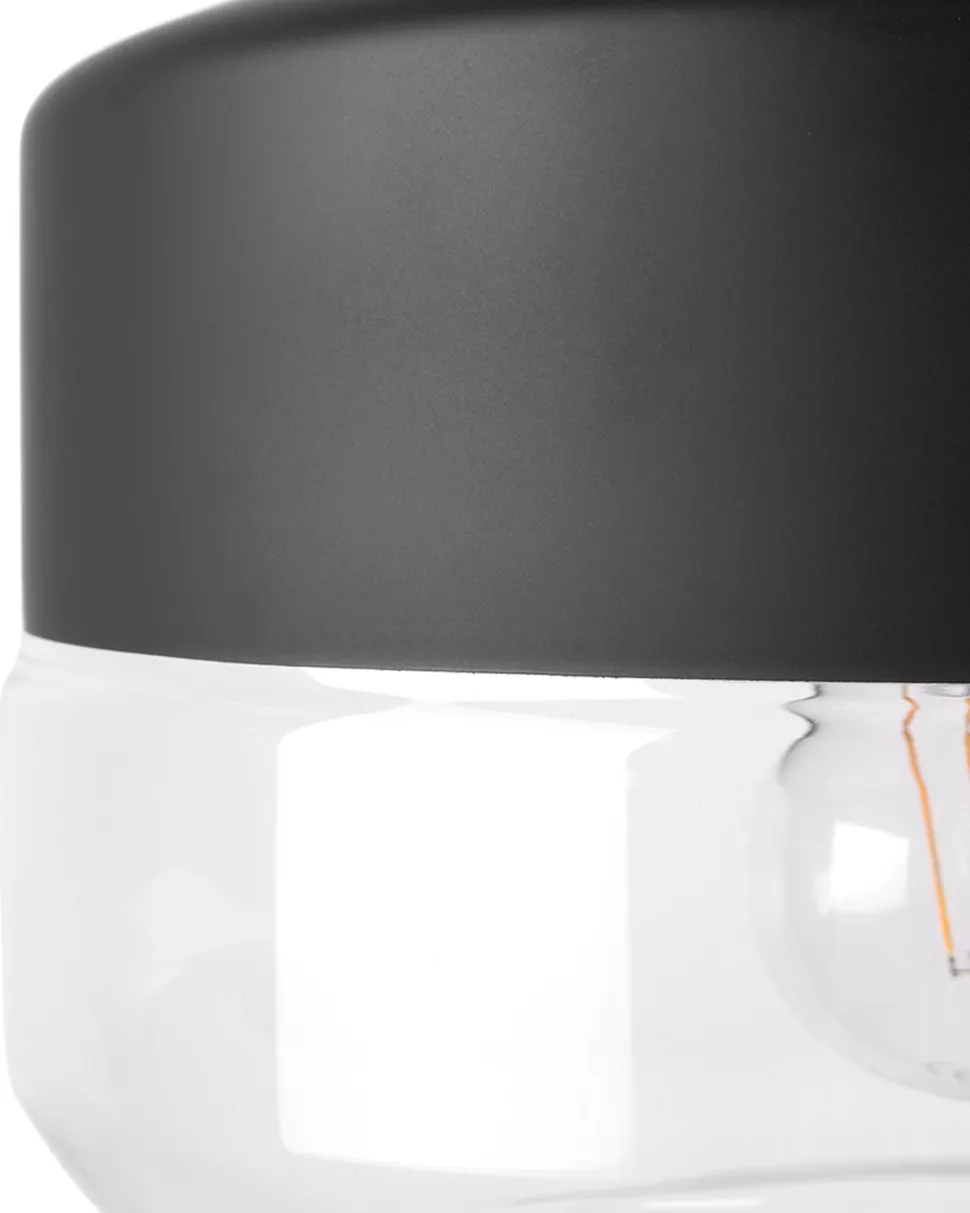 Beliani Riippuvalaisin Lasi Musta Murray Online