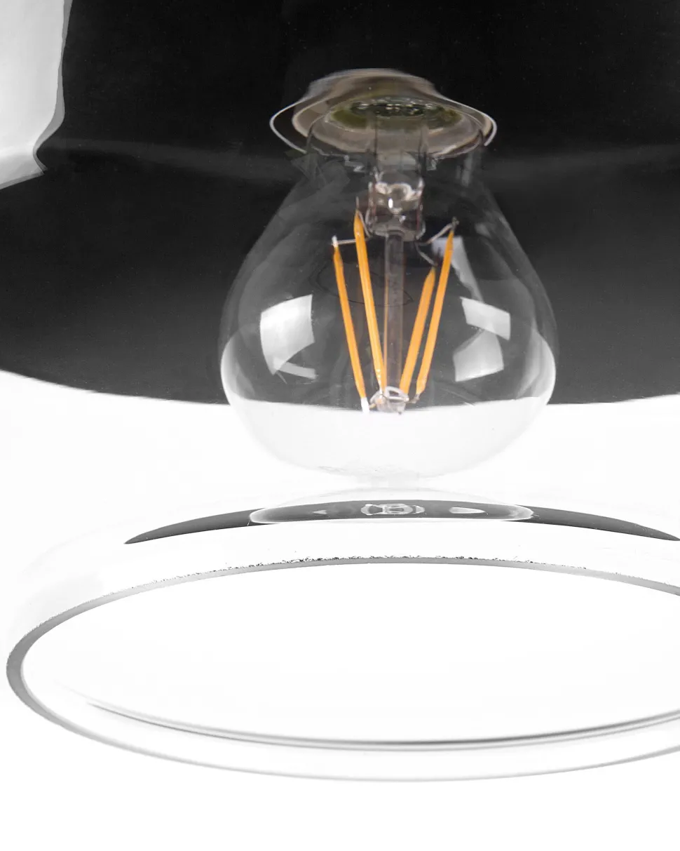 Beliani Riippuvalaisin Lasi Musta Murray Online