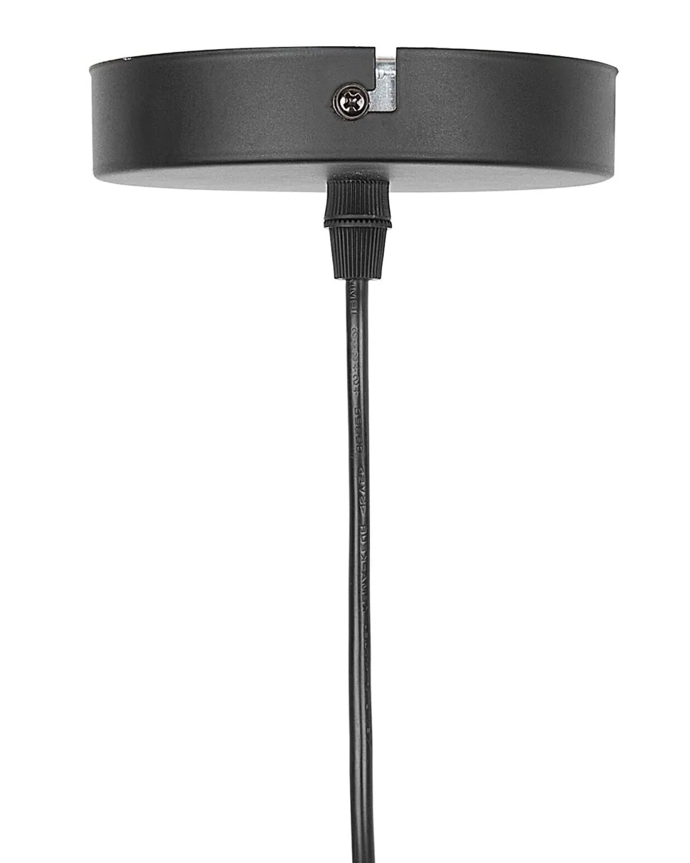 Beliani Riippuvalaisin Lasi Musta Murray Online