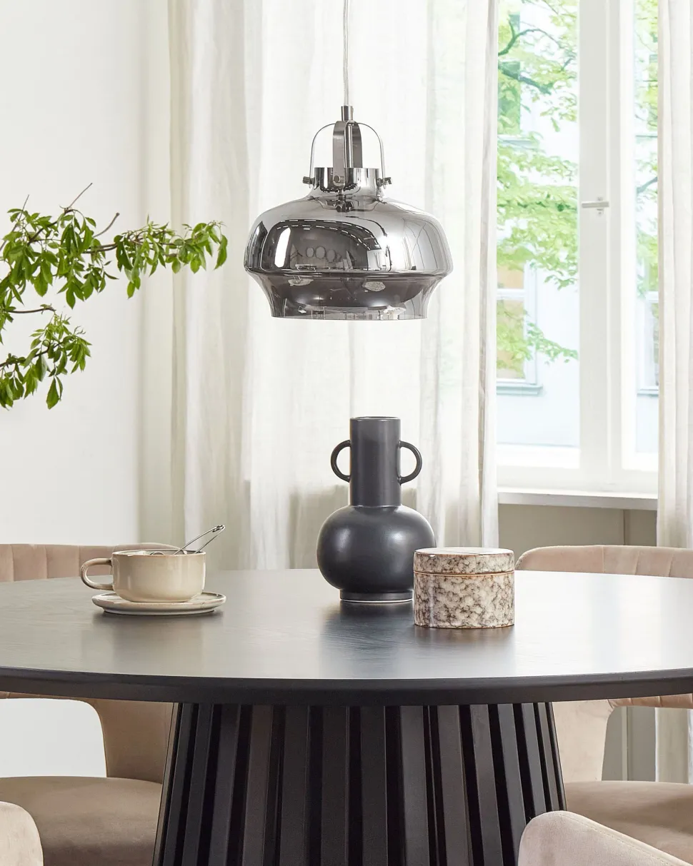 Beliani Riippuvalaisin Lasi Vaaleanharmaa Wiltz Online