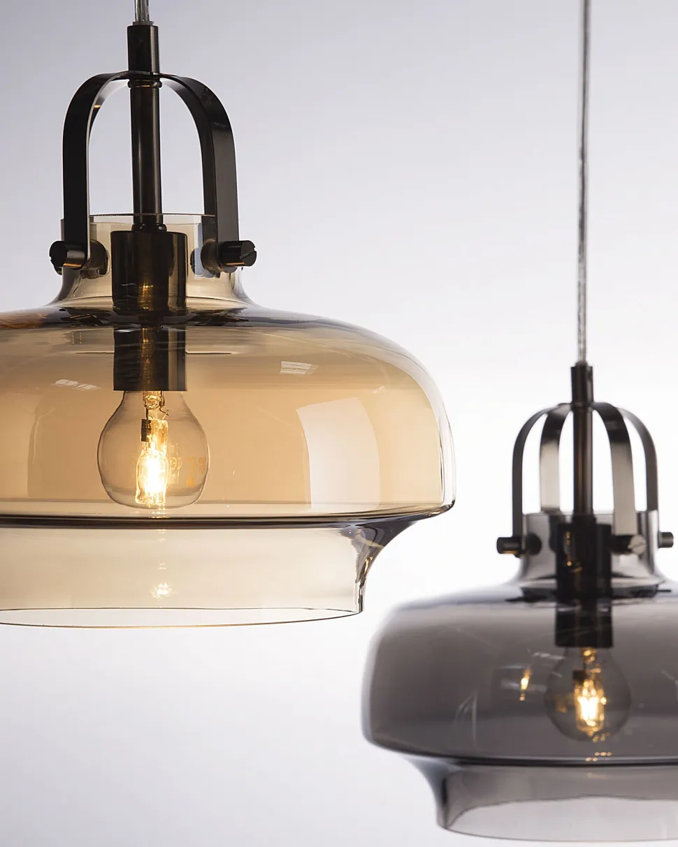 Beliani Riippuvalaisin Lasi Vaaleanharmaa Wiltz Online