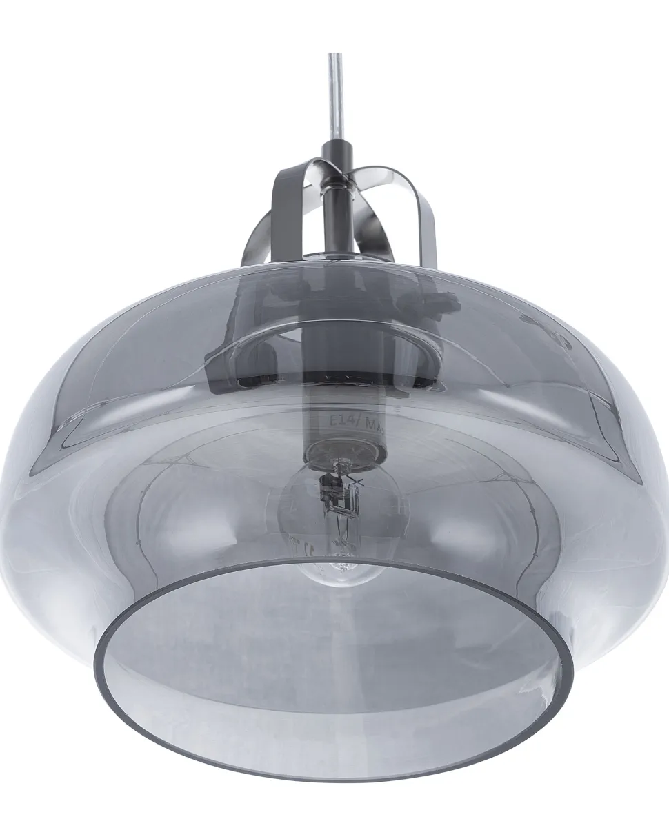 Beliani Riippuvalaisin Lasi Vaaleanharmaa Wiltz Online
