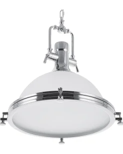 Beliani Riippuvalaisin Lasi Valkoinen Ebron Discount