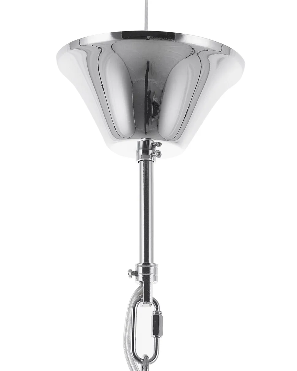 Beliani Riippuvalaisin Lasi Valkoinen Ebron Discount