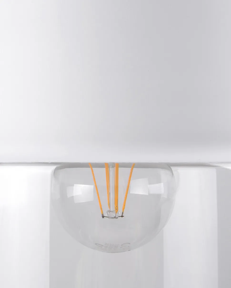 Beliani Riippuvalaisin Lasi Valkoinen Jurua Cheap