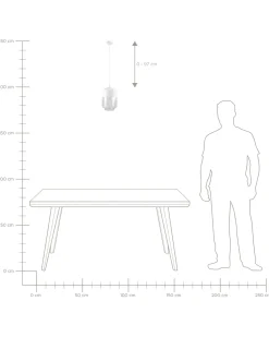Beliani Riippuvalaisin Lasi Valkoinen Jurua Cheap