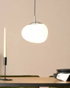 Beliani Riippuvalaisin Lasi Valkoinen Liffel Discount