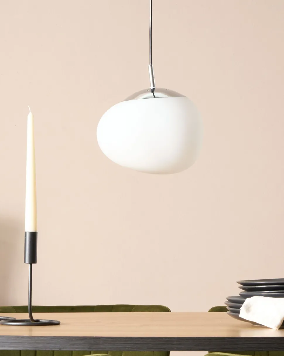 Beliani Riippuvalaisin Lasi Valkoinen Liffel Discount