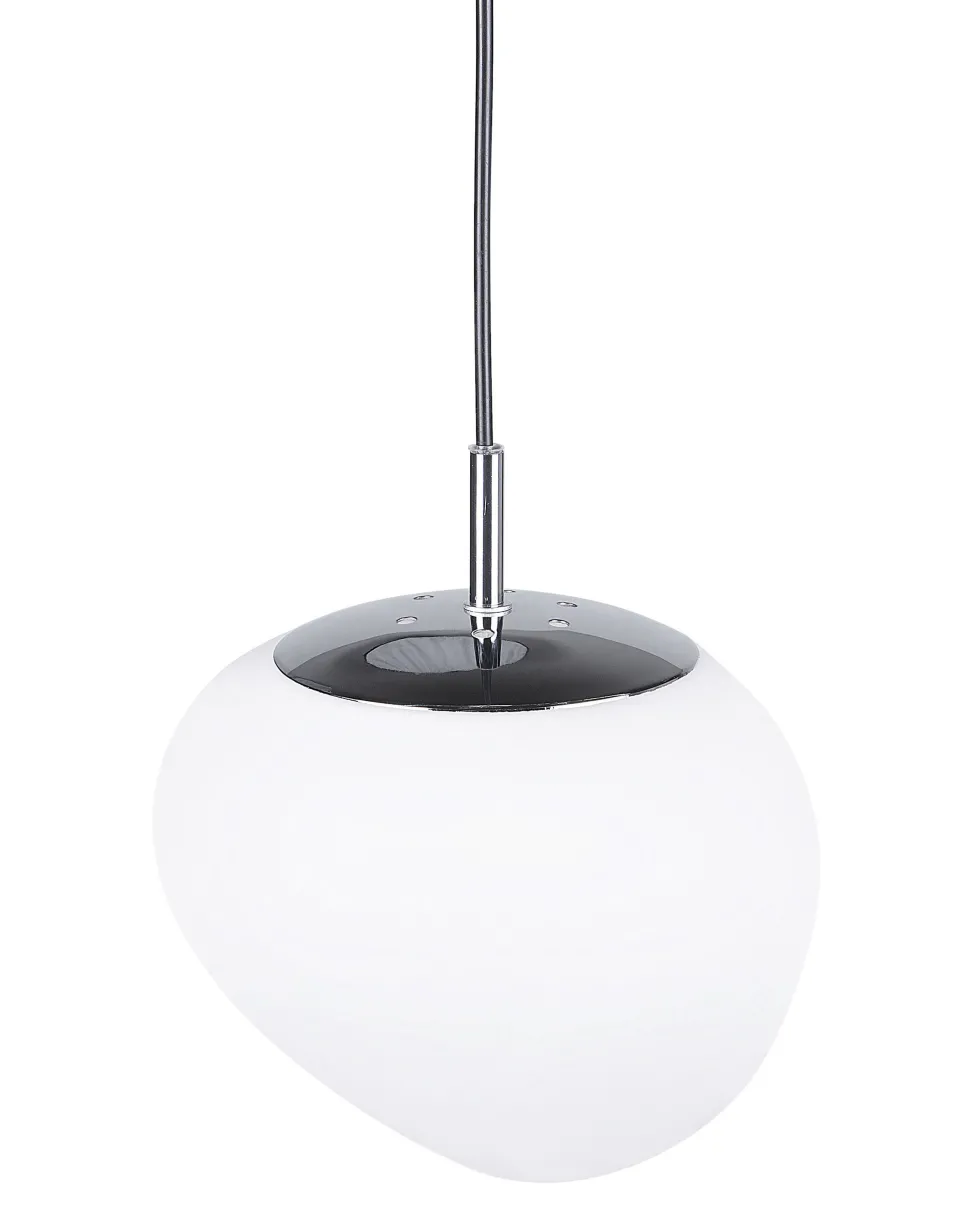 Beliani Riippuvalaisin Lasi Valkoinen Liffel Discount