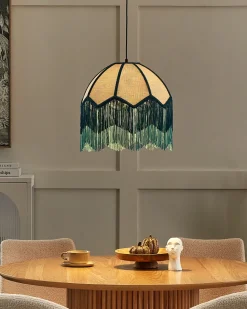 Beliani Riippuvalaisin Luonnonvari/Sininen Milagro Store