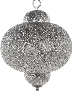 Beliani Riippuvalaisin Metalli Hopea Tyne Hot