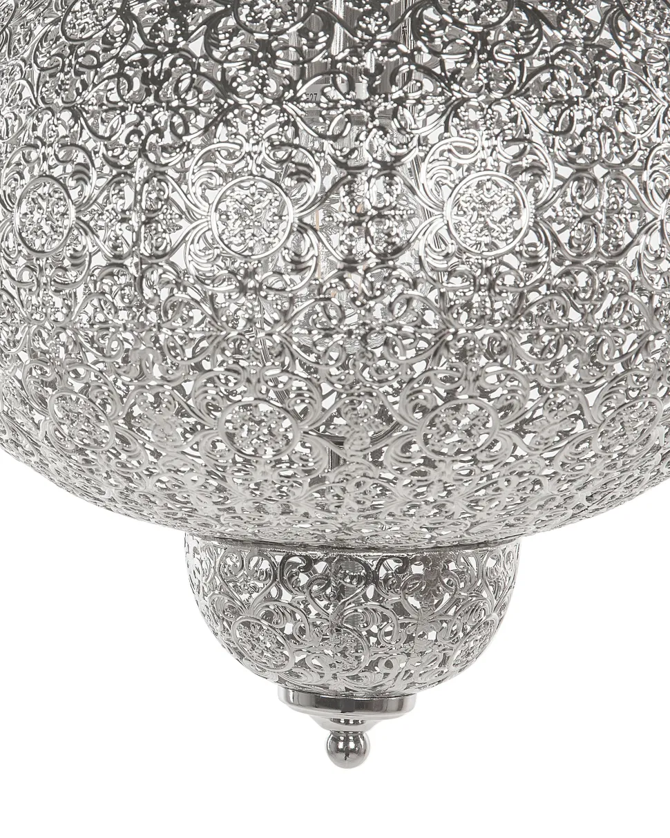 Beliani Riippuvalaisin Metalli Hopea Tyne Hot