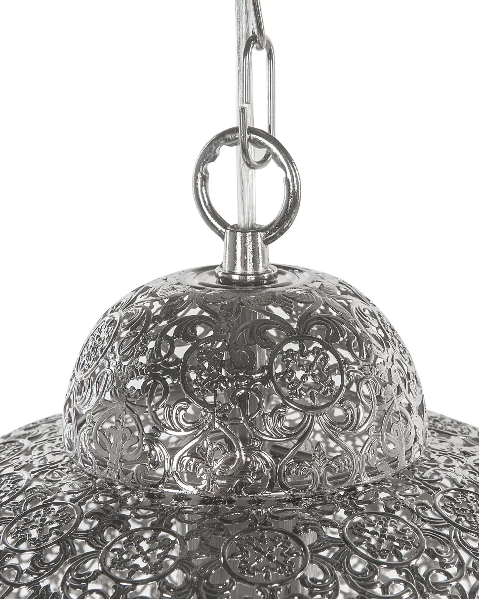 Beliani Riippuvalaisin Metalli Hopea Tyne Hot