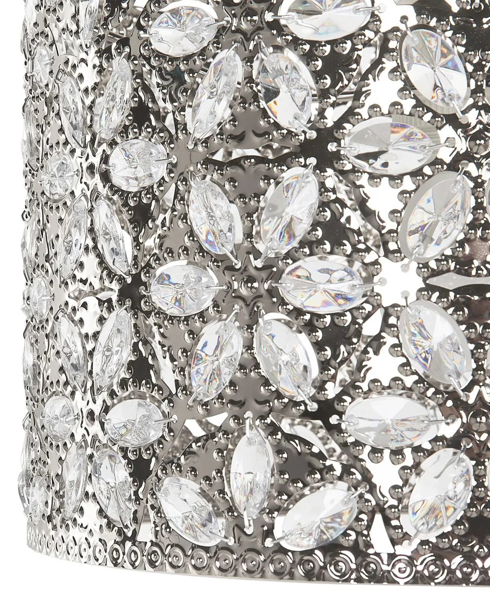 Beliani Riippuvalaisin Metalli Hopea Sajo Clearance