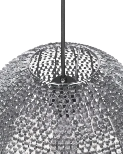 Beliani Riippuvalaisin Metalli Hopea Seine Best